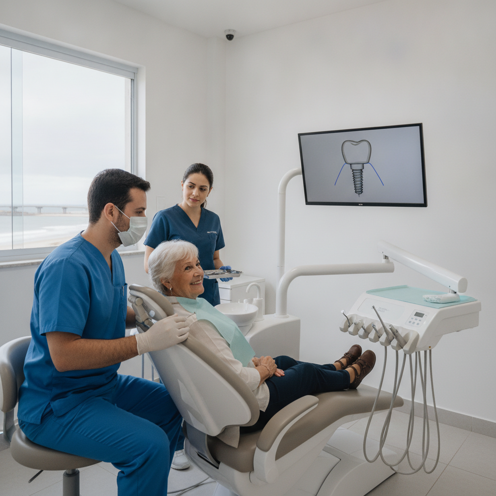 Implante Dentário em Idosos é Seguro em Tubarão SC