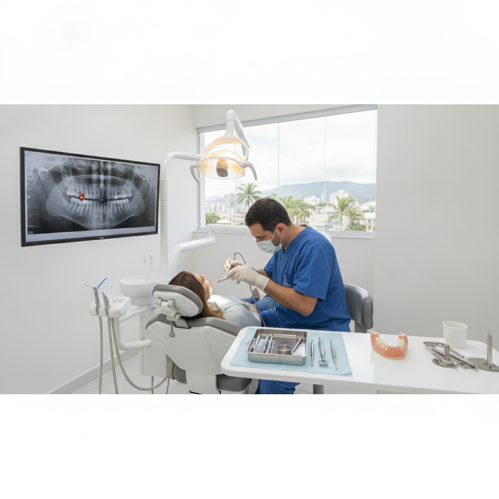 Implante Dentário Imediato Após Extração em Tubarão SC