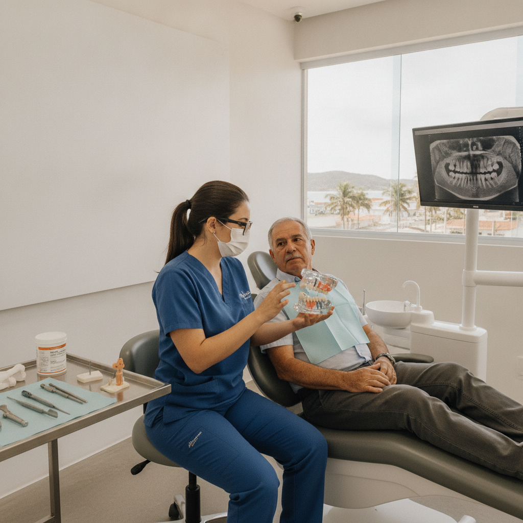 Implante Dentário Sem Osso Suficiente Tem Solução em Tubarão SC