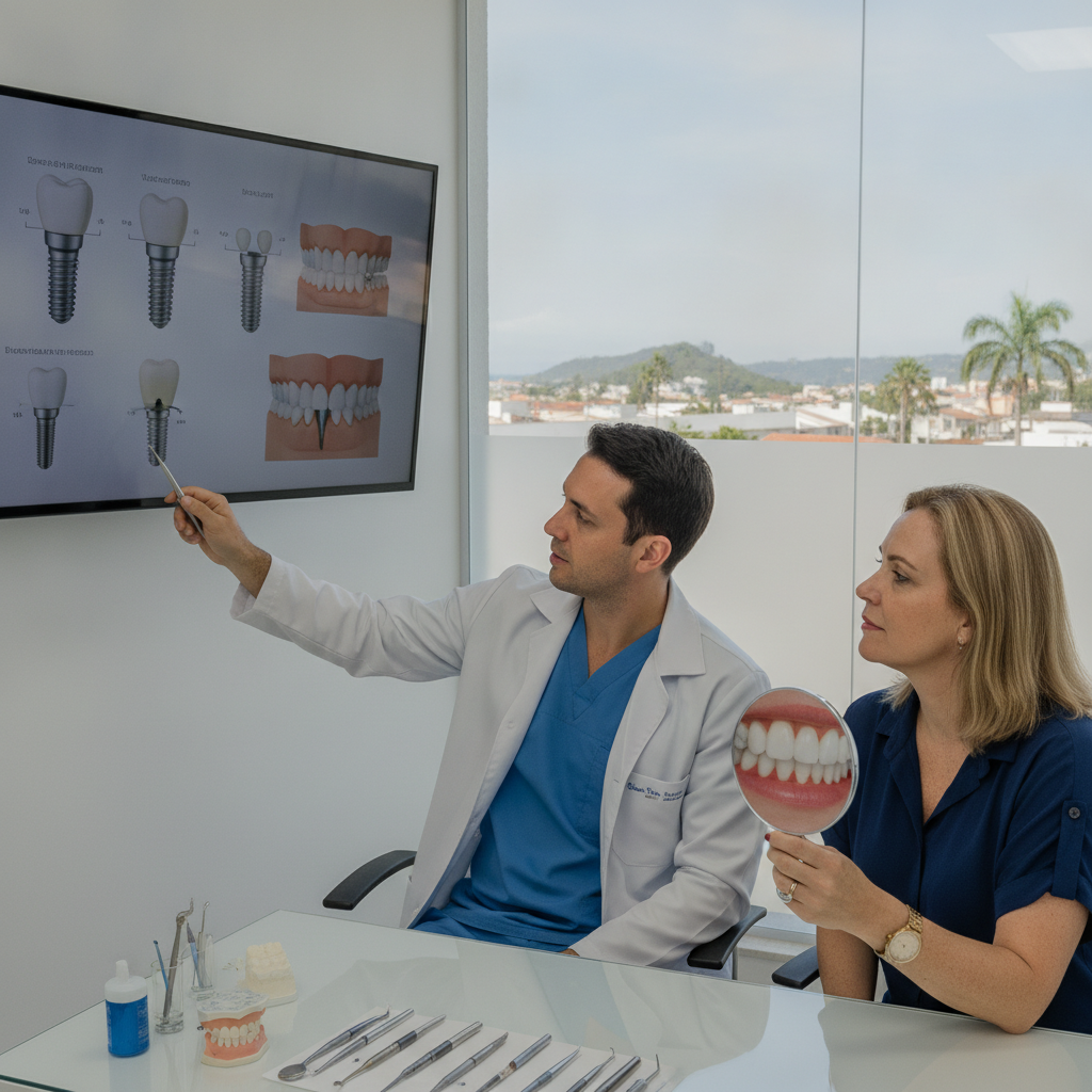 Tipos de Implante Dentário Disponíveis em Tubarão SC